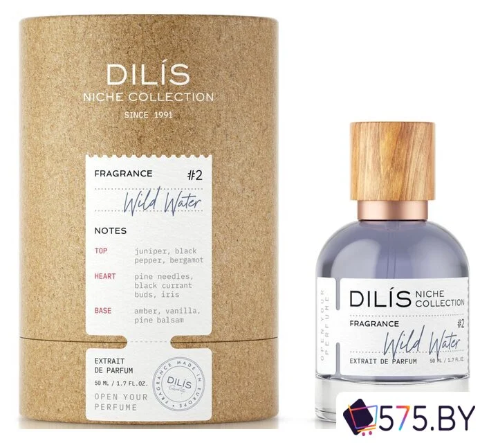 Духи Dilis Parfum Niche Collection Wild Water (50 мл) в магазине 575.by