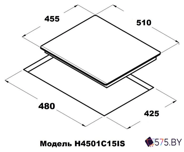 Варочная панель Schtoff H4501C15IS Black в магазине 575.by