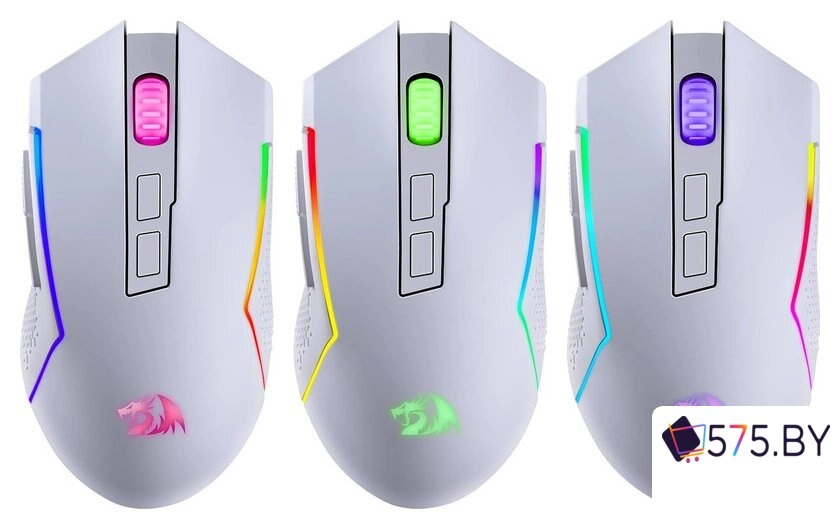 Игровая мышь Redragon Trident (белый) в магазине 575.by