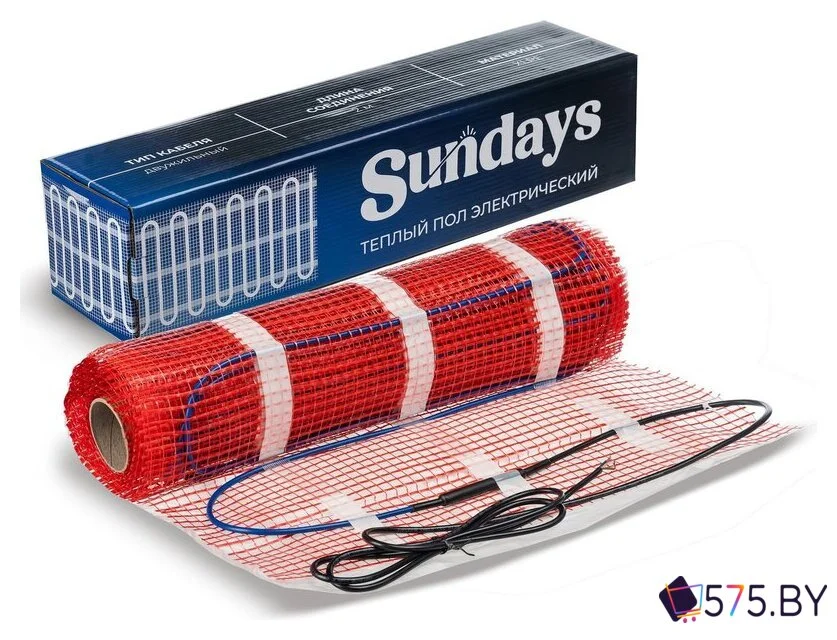 Нагревательный мат Sundays 300Вт (2м2) в магазине 575.by