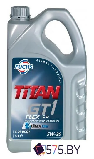 Моторное масло Fuchs Titan GT1 Flex C23 5W-30 5л в магазине 575.by