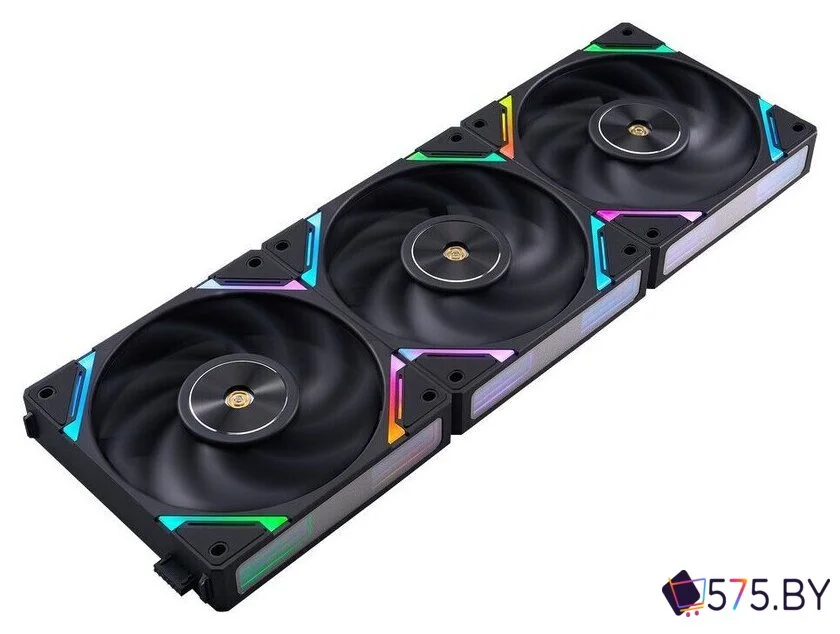 Комплект вентиляторов для корпуса 1stPlayer XF7 ARGB (3 шт, черный) в магазине 575.by