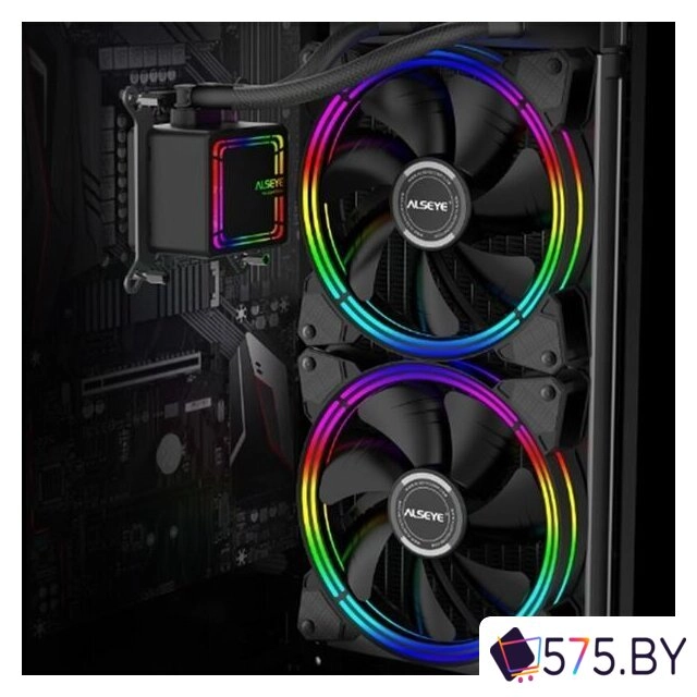 Система жидкостного охлаждения для процессора ALSEYE H280 в магазине 575.by