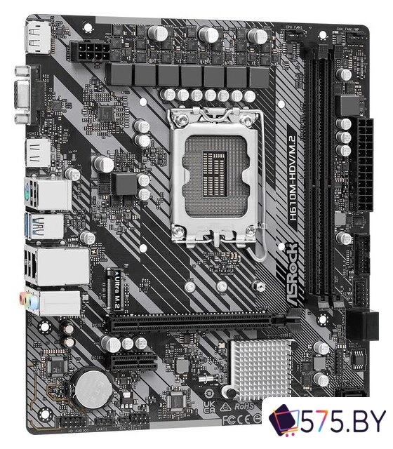 Материнская плата ASRock H610M-HDV/M.2 R2.0 в магазине 575.by