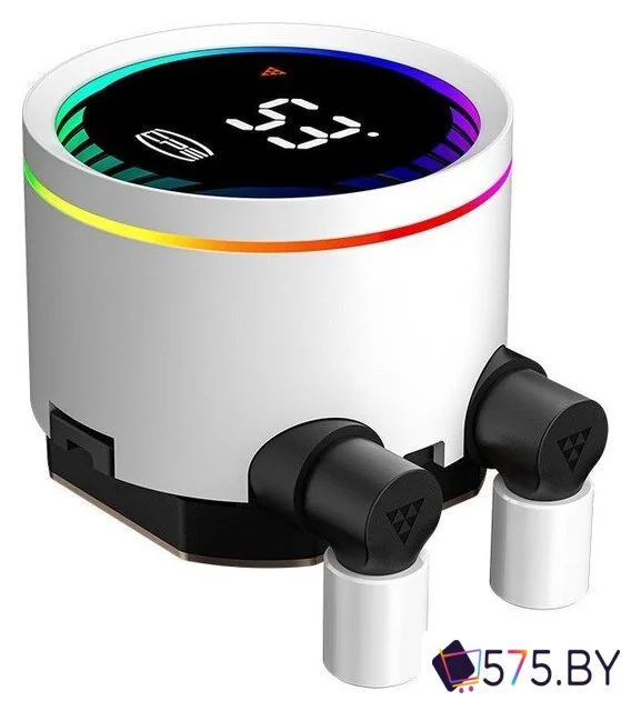 Система жидкостного охлаждения для процессора PCCooler DA360 Pro ARGB Digital (белый) в магазине 575.by