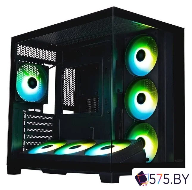 Корпус XASTRA QW500 7ARGB-FC-C6-UC (черный) в магазине 575.by