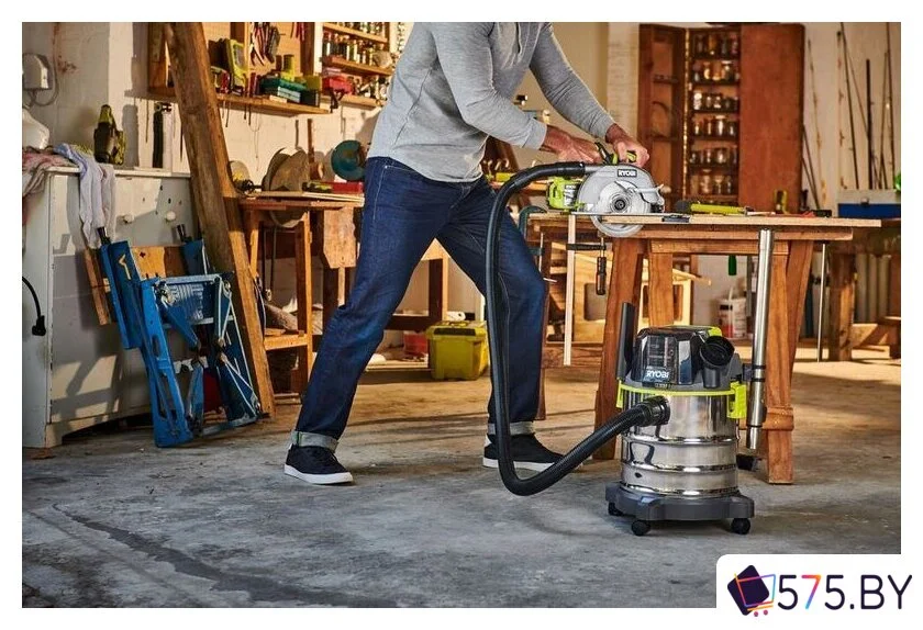 Пылесос Ryobi R18WDV-0 (без батареи) в магазине 575.by
