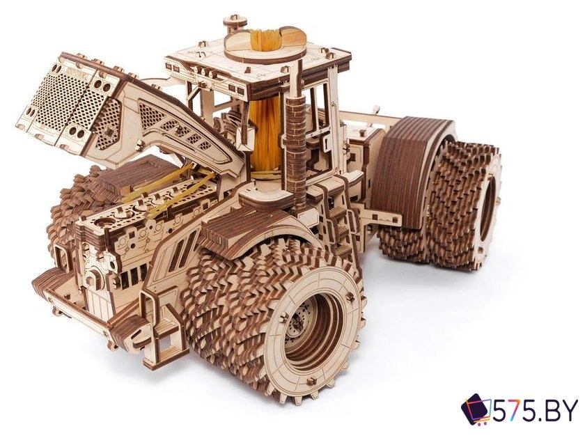 3Д-пазл Eco-Wood-Art Трактор Кировец K-7M в магазине 575.by