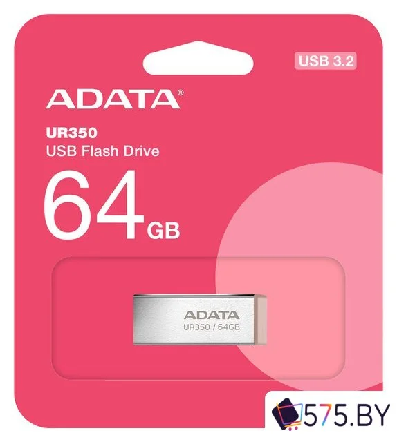 USB Flash ADATA UR350 64GB UR350-64G-RSR/BG в магазине 575.by