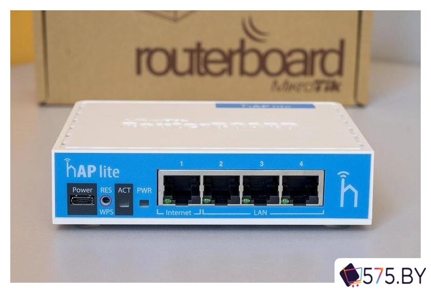 Wi-Fi роутер Mikrotik hAP lite (RB941-2nD) в магазине 575.by