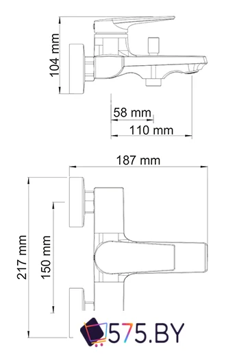 Смеситель Wasserkraft Lopau 3201 в магазине 575.by