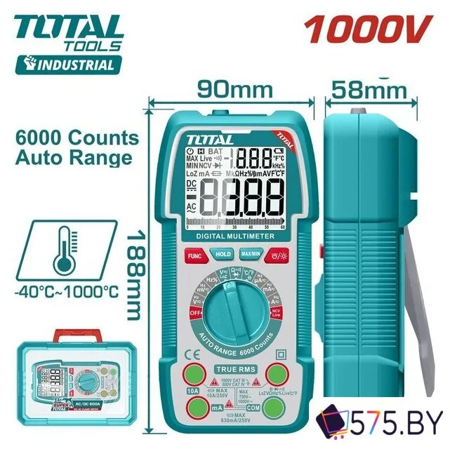 Мультиметр Total TMT5310004 в магазине 575.by