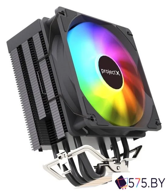 Кулер для процессора Project X A400 ARGB (черный) в магазине 575.by
