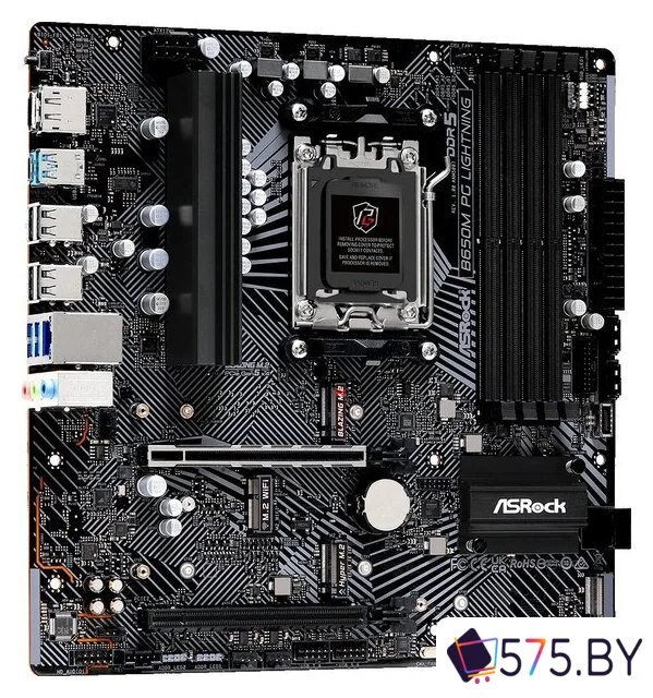 Материнская плата ASRock B650M PG Lightning в магазине 575.by