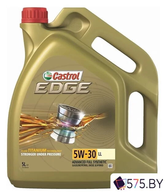 Моторное масло Castrol EDGE 5W-30 LL 5л в магазине 575.by