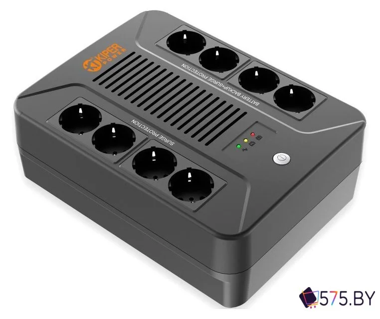 Источник бесперебойного питания Kiper Power Compact B1000 (1000VA/600W) в магазине 575.by