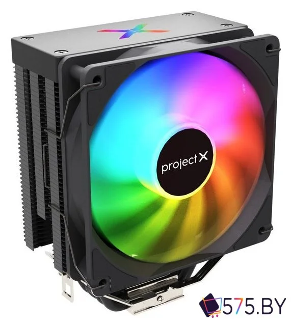 Кулер для процессора Project X A400 ARGB (черный) в магазине 575.by