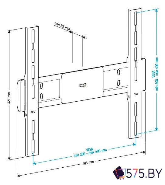 Кронштейн для телевизора Holder LCD-F4611 в магазине 575.by