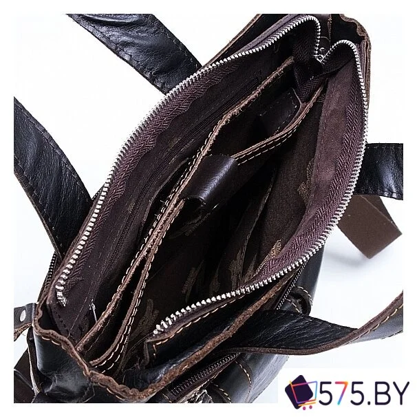 Мужская сумка Poshete 196-3750-26-DBW (коричневый) в магазине 575.by