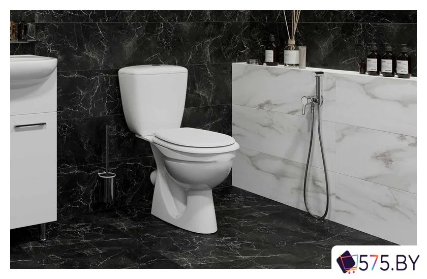 Унитаз напольный Керамин Фест МС Инкоэр-Б1 (белый, с мягким сиденьем) в магазине 575.by