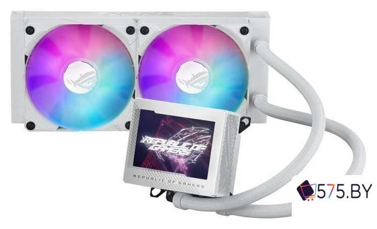 Система жидкостного охлаждения для процессора ASUS ROG Ryujin III 240 ARGB White Edition в магазине 575.by