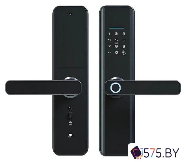 Дверной замок Roome Tuya Digital Fingerprint Lock X6 (черный) в магазине 575.by