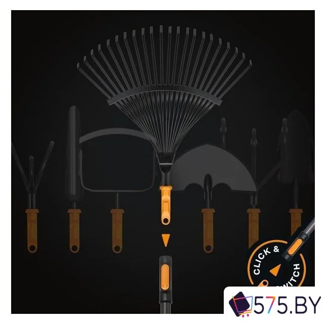 Грабли веерные Fiskars 1080675 в магазине 575.by