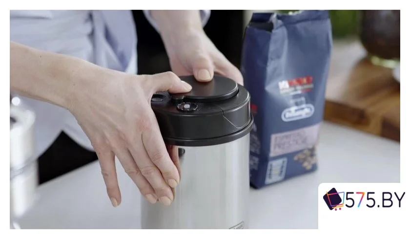 Вакуумный контейнер для кофе DeLonghi DLSC063 в магазине 575.by