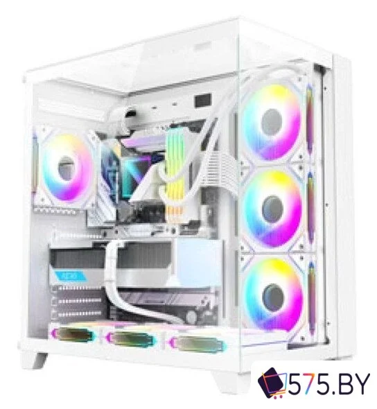 Корпус ALSEYE Vision Ultra 4 fans (белый) в магазине 575.by