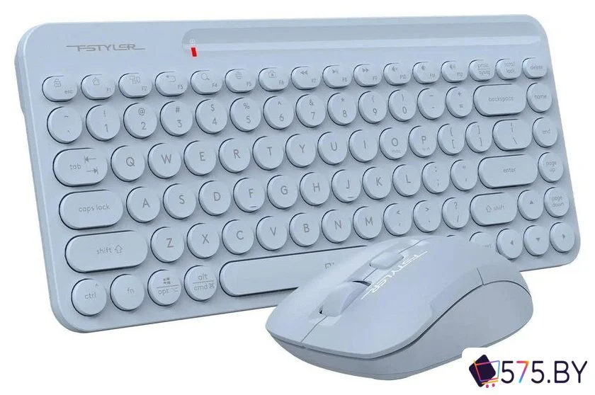 Офисный набор A4Tech Fstyler FG3200 Air2 (синий) в магазине 575.by