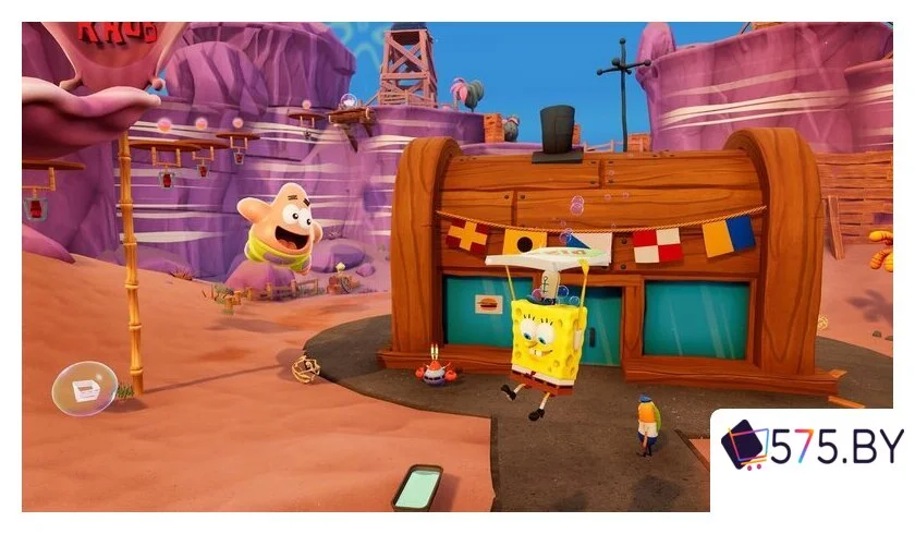 Игры для приставок PlayStation 4 SpongeBob SquarePants: The Cosmic Shake в магазине 575.by