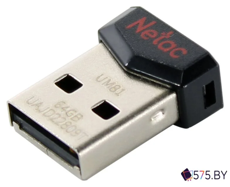 USB Flash Netac UM81 USB 2.0 64GB NT03UM81N-064G-20BK в магазине 575.by