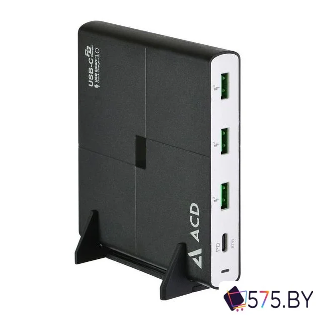 Сетевое зарядное ACD ACD-P904U-V1B в магазине 575.by