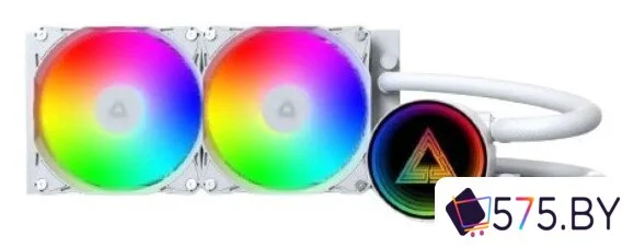 Система жидкостного охлаждения для процессора Montech LightFlow ARGB 240 (белый) в магазине 575.by