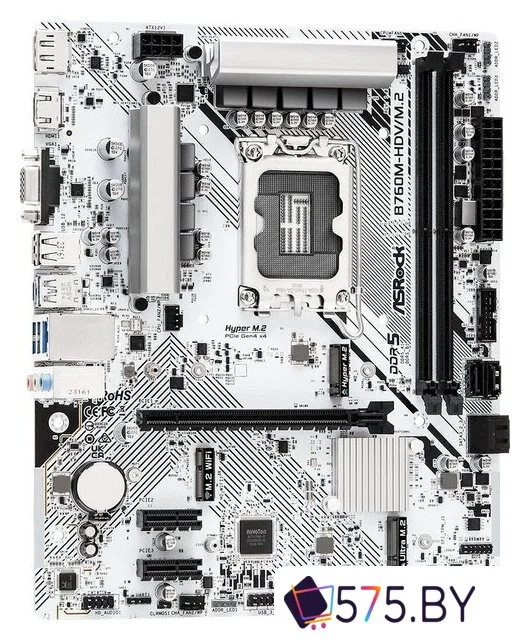 Материнская плата ASRock B760M-HDV/M.2 в магазине 575.by