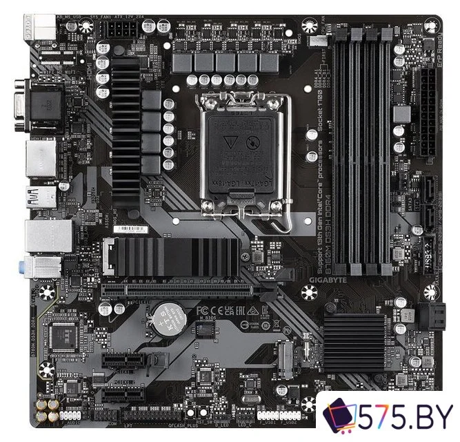 Материнская плата Gigabyte B760M DS3H DDR4 (rev. 1.0) в магазине 575.by
