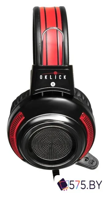 Наушники Оклик HS-G300 Armageddon (черный/красный) в магазине 575.by