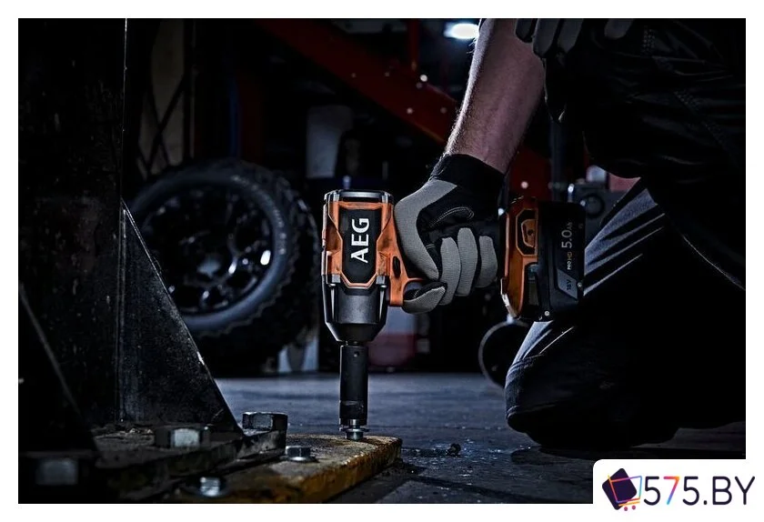 Гайковерт AEG Powertools BSS18MTF12BL-402C 4935479664 (с 2-мя АКБ, кейс) в магазине 575.by