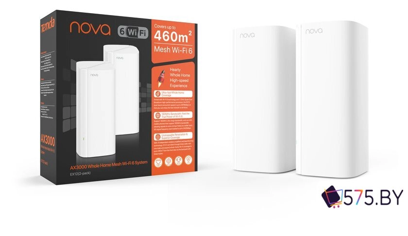Wi-Fi система Tenda Nova EX12 (2 устройства) в магазине 575.by