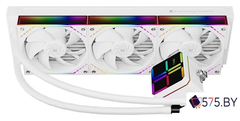 Система жидкостного охлаждения для процессора Thermalright Magic Qube 360 ARGB (белый) в магазине 575.by