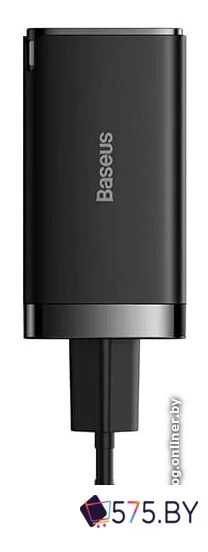 Сетевое зарядное Baseus GaN5 Pro Fast Charger 2C+U 65W (черный) в магазине 575.by