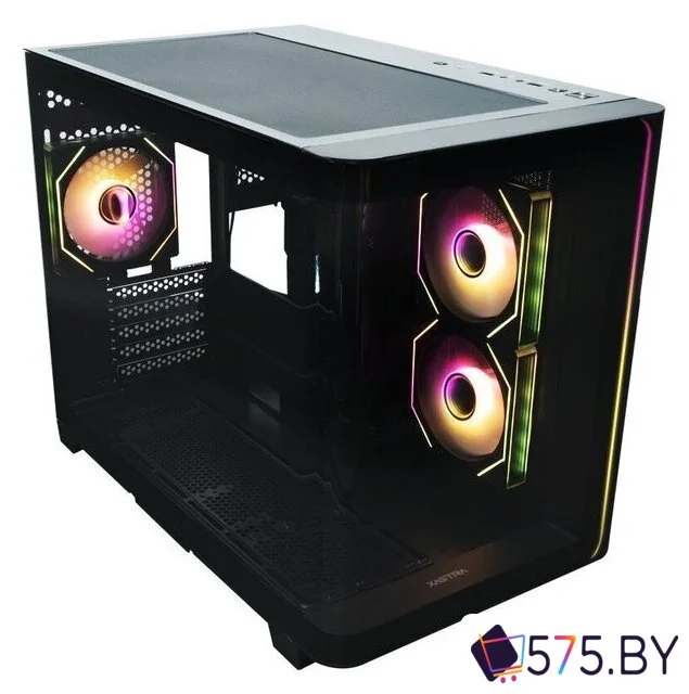 Корпус XASTRA QR600M 3ARGB C10-UC (черный) в магазине 575.by