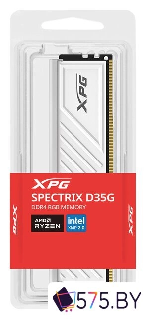 Оперативная память ADATA XPG Spectrix D35G RGB 8ГБ DDR4 3600МГц AX4U36008G18I-SWHD35G в магазине 575.by