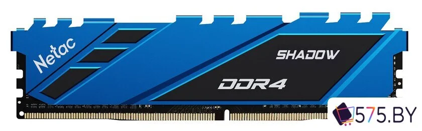 Оперативная память Netac Shadow 16ГБ DDR4 3200 МГц NTSDD4P32SP-16B в магазине 575.by