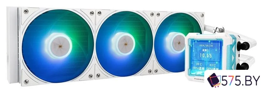 Система жидкостного охлаждения для процессора Thermalright Frozen Warframe Pro 360 ARGB (белый) в магазине 575.by