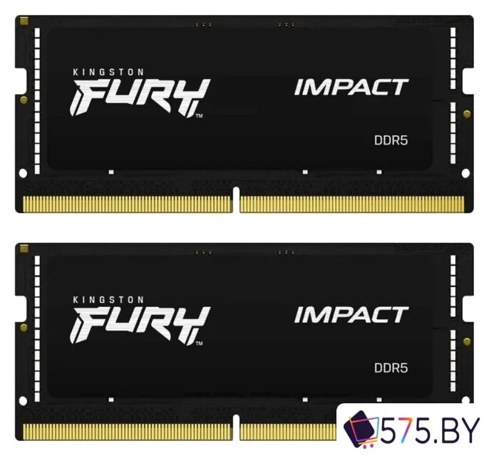 Оперативная память Kingston FURY Impact 2x16 ГБ DDR5 6000МГц KF560S38IBK2-32 в магазине 575.by