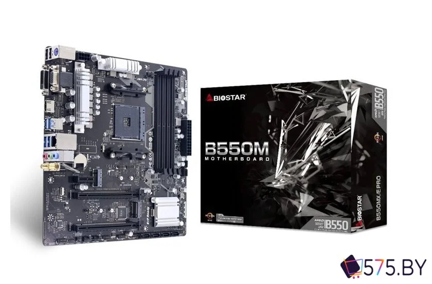 Материнская плата BIOSTAR B550MX/E PRO Ver. 6.0 в магазине 575.by