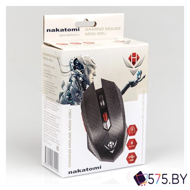 Игровая мышь Nakatomi MOG-08U в магазине 575.by