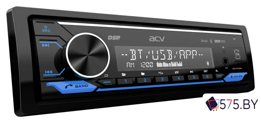 USB-магнитола ACV ADX-907BM DSP в магазине 575.by
