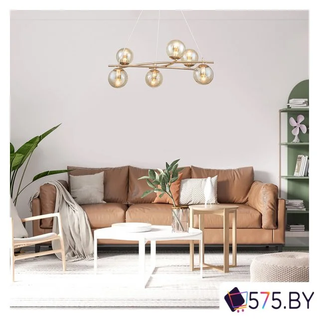 Подвесная люстра Escada Balance 1119/6S E14*40W Gold в магазине 575.by